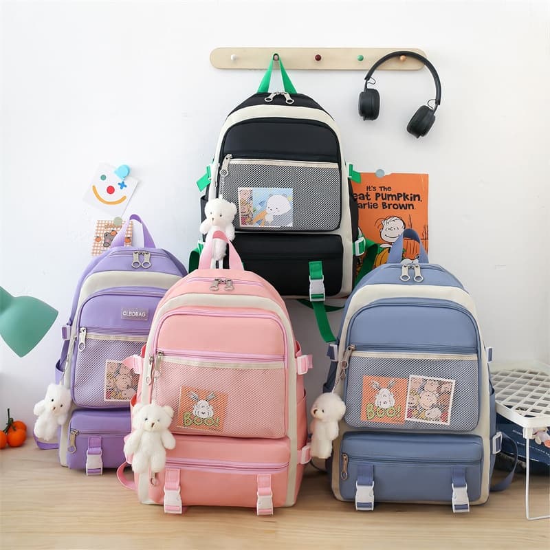 Sac à Dos Scolaire Aesthetic Style Coréen