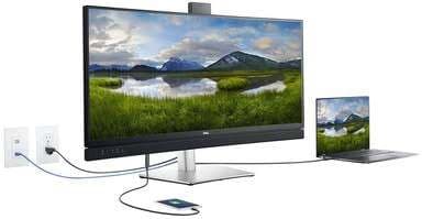 Ecran PC conférence vidéo Dell C3422WE 34" Ecran incurvé WQHD Noir